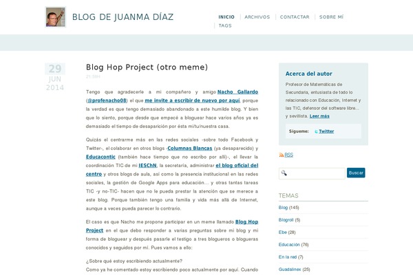 juanmadiaz.es site used Youare