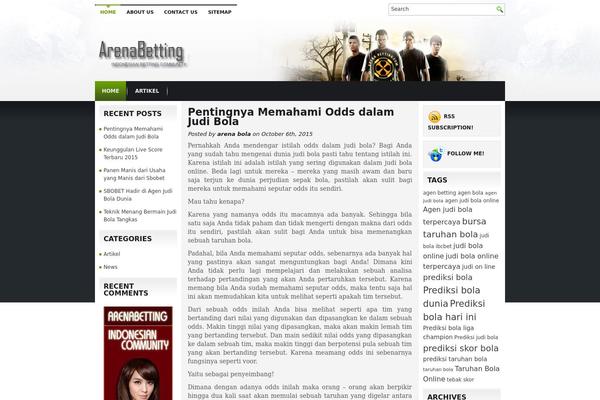 judibandar.net site used Arenabetting