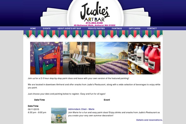 judiesartbar.com site used Judies_theme