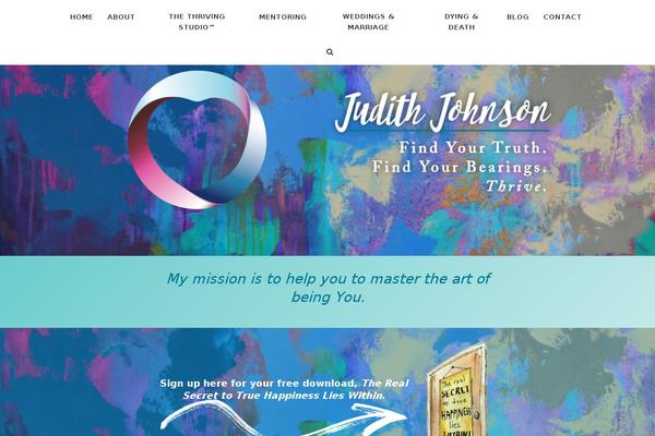 judithjohnson.com site used Jupiter