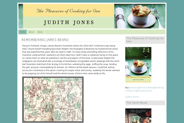 judithjonescooks.com site used Judithjones