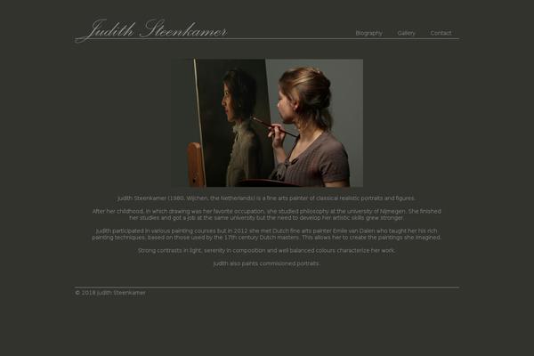 judithsteenkamer.com site used Judith