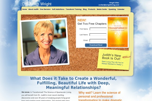 judithwright.com site used Judithwright