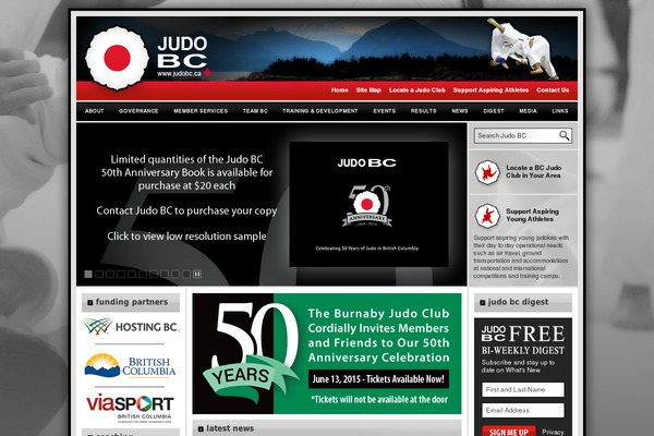 judobc.ca site used Judobc