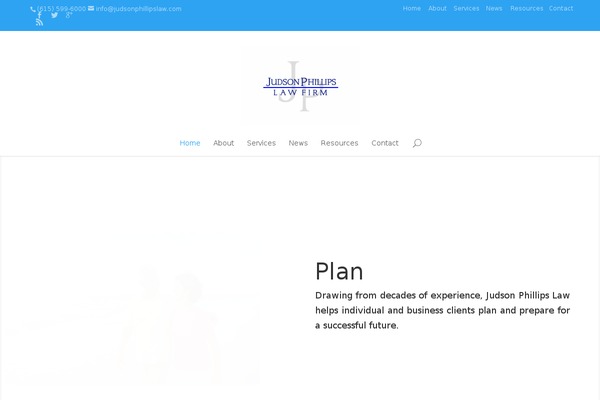 judsonphillipslaw.com site used Divi