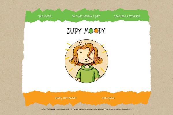 judymoody.com site used Tk-child