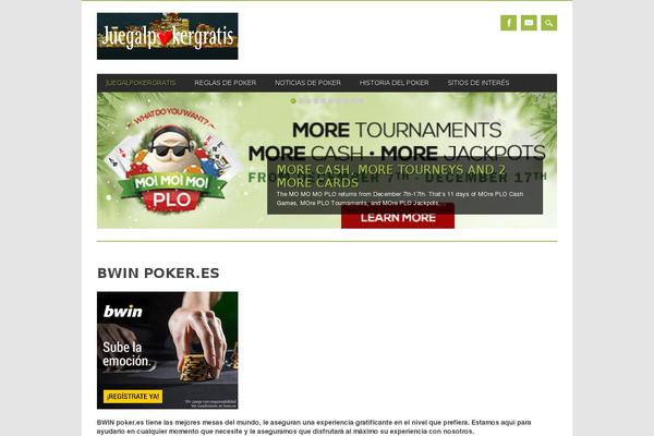 Twenty Thirteen theme site design template sample