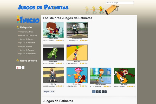 juegodepatinetas.org site used Juegos-all