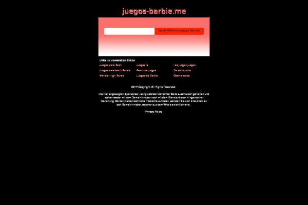 juegos-barbie.me site used Leon