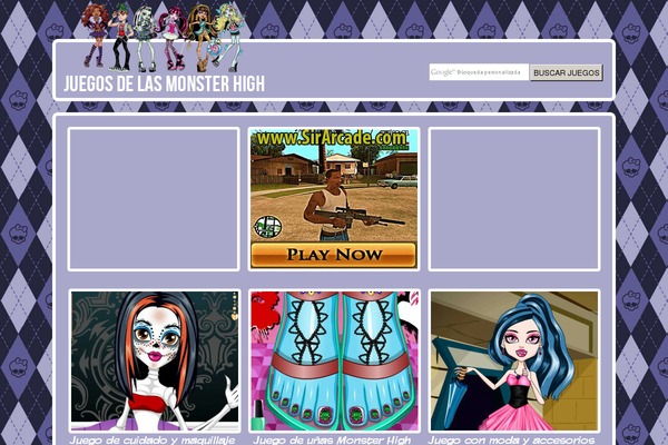 juegos-monster-high.com site used Leon