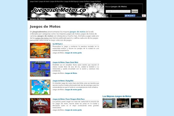 juegosdemotos.co site used Juegos-multinichos