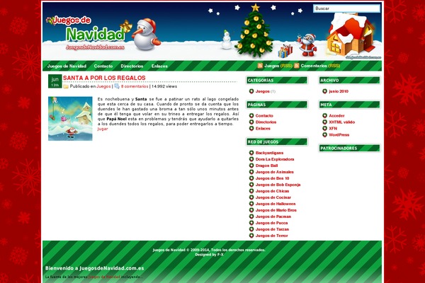 juegosdenavidad.com.es site used Navidad