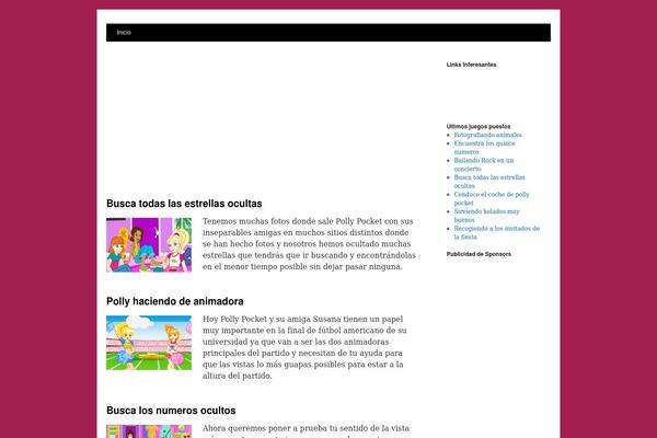 Twenty Ten theme site design template sample