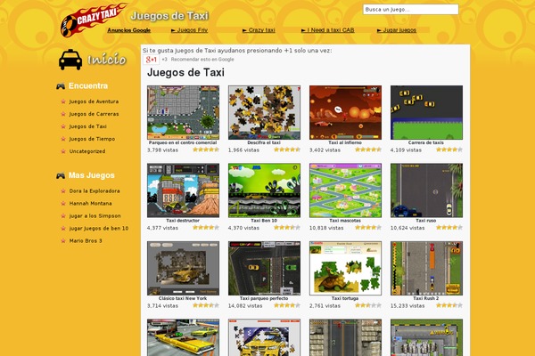 juegosdetaxi.com site used Juegosall