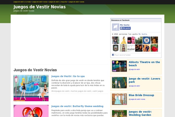 juegosdevestirnovias.mx site used Themelucia
