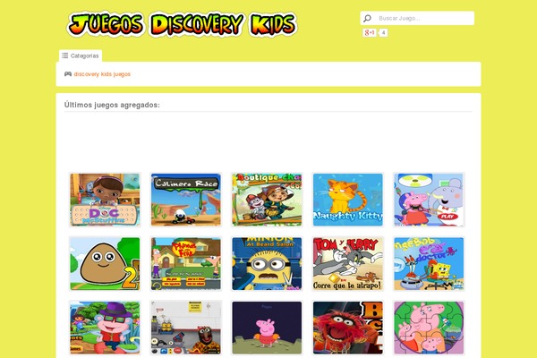 juegosdiscoverykids.org site used Microgames
