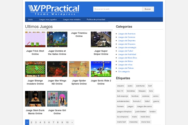 gamespractical WordPress theme, websites list used gamespractical theme gamespractical theme websites examples