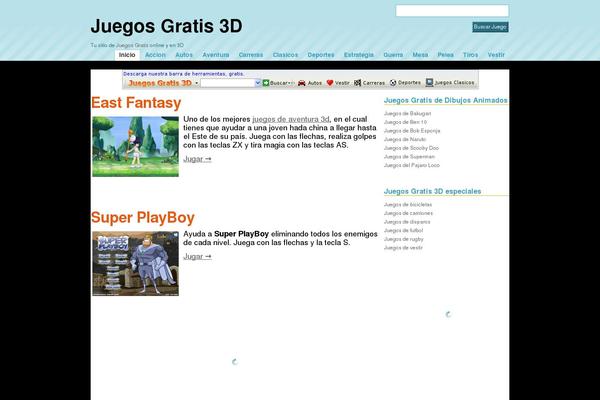 juegosgratis3d.org site used Jg3d