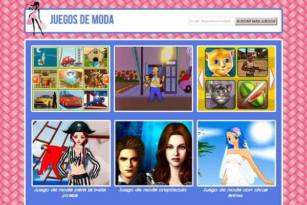juegosmoda.me site used Leon