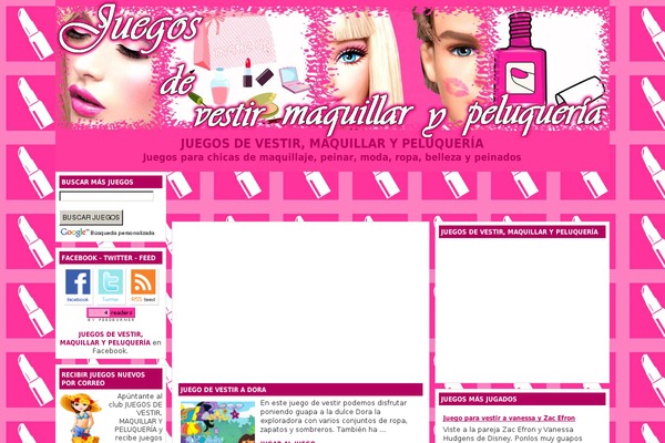 juegosvestirmaquillarypeluqueria.com site used Asphericaltheme