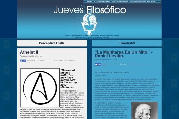 juevesfilosofico.com site used Jueves1.0