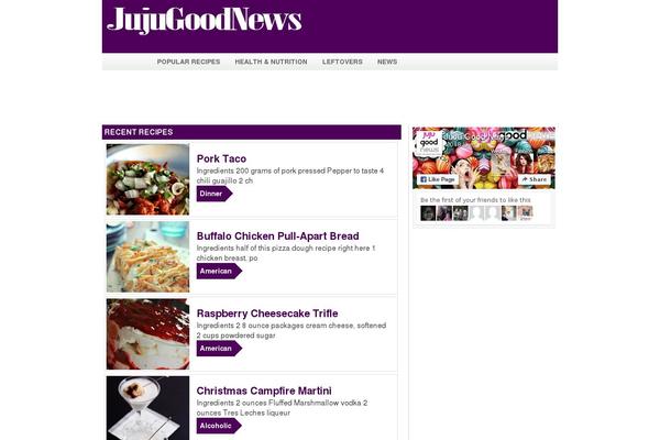 jujugoodnews.com site used Jujugoodnews-new