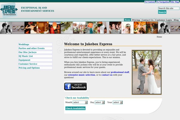 jukeboxexpress.com site used Jukebox