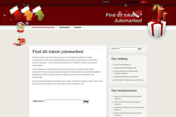 jule-marked.dk site used ChristmasPress