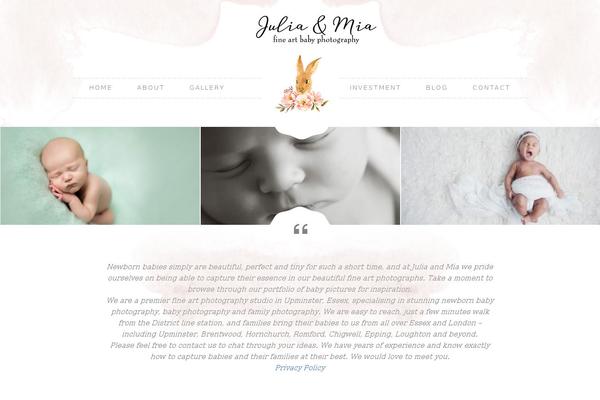 juliaandmia.com site used Julia-mia
