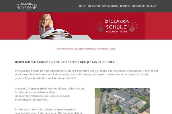 julianka-schule.de site used Bind