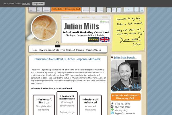 julianmills.co.uk site used Coffee-desk
