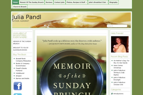 Suffusion theme site design template sample