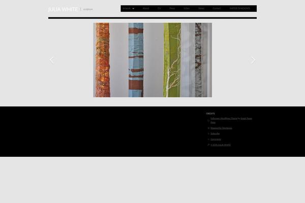 Fullscreen theme site design template sample