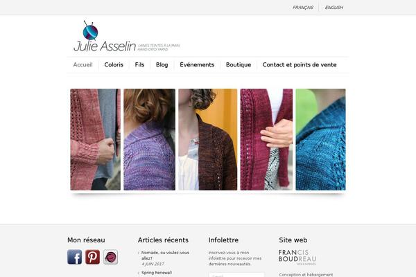 julie-asselin.com site used Phomedia