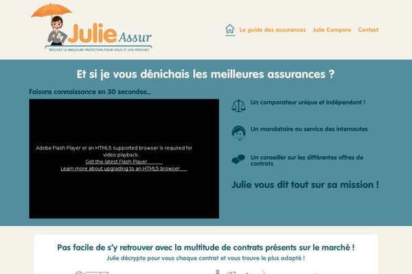 julie-assur.com site used Julie-assur