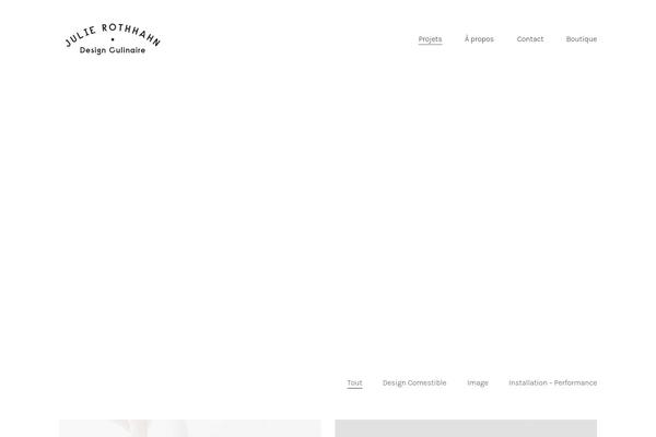 Kalium theme site design template sample