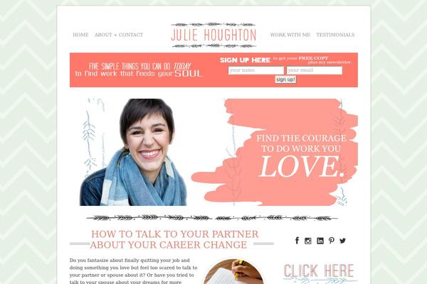 juliehoughton.com site used Jhoughton