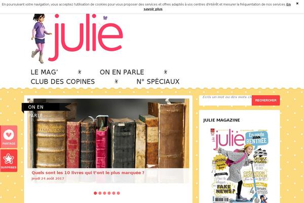 juliemag.com site used Juliemag