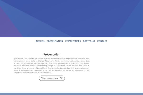 Divi theme site design template sample