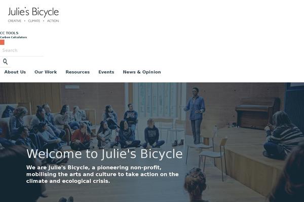juliesbicycle.com site used Julies_bicycle