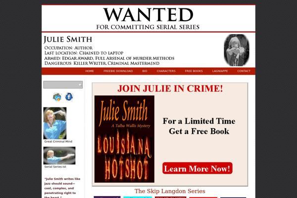 juliesmithauthor.com site used Julie4
