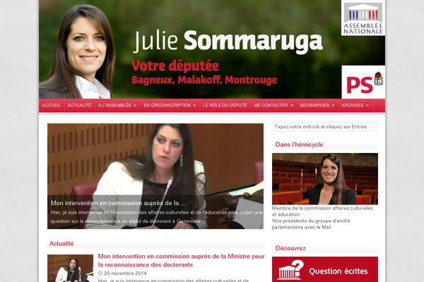 juliesommaruga.fr site used Exciter