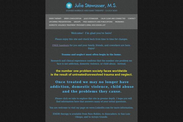 juliestowasser.com site used Zach