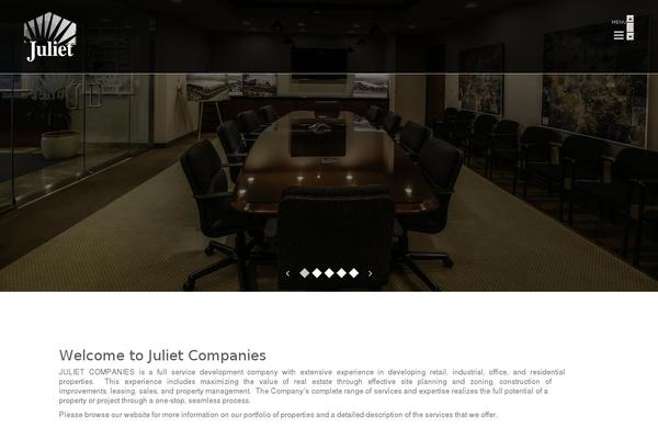 julietcompanies.com site used Luxor-theme