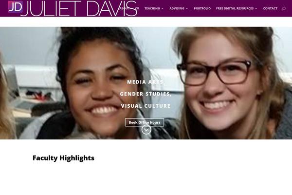 Divi theme site design template sample