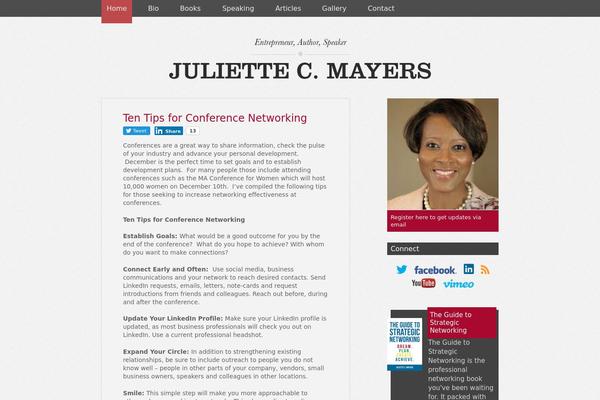 juliettemayers.com site used Juliette-mayers