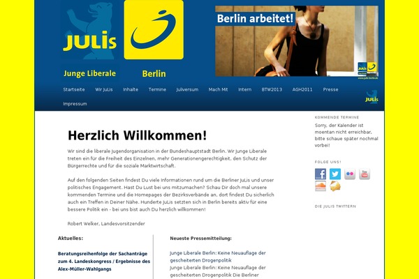 julis-berlin.de site used Juli
