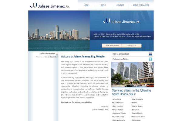 julissejimenez.com site used Julisse