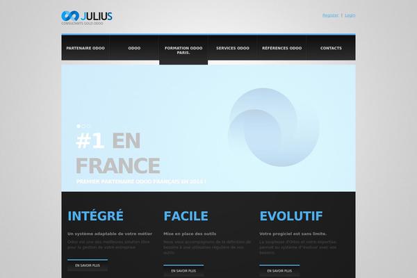 julius.fr site used Theme1783