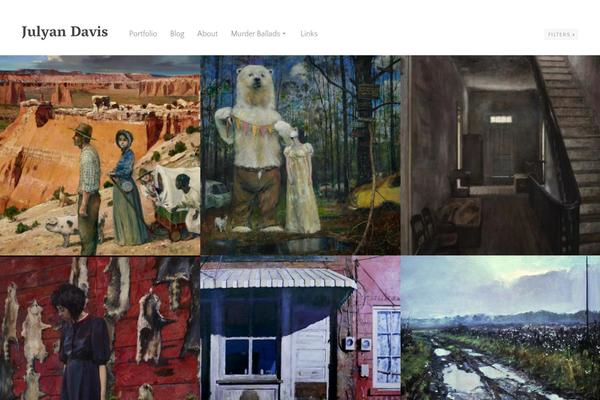 julyandavis.com site used Bindery-1.4.0
